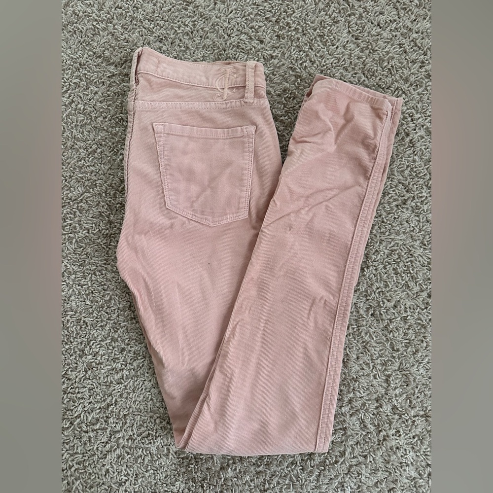 Juicy Couture pink velvet jeans